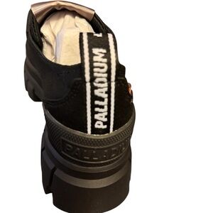 Palladium Black Sneakers with White Accents